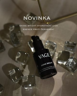 Představujeme vám naši novinku - SHINE BRIGHT ✨ Hydratační cica esence vyvinutá speciálně pro citlivou, reaktivní pleť se...